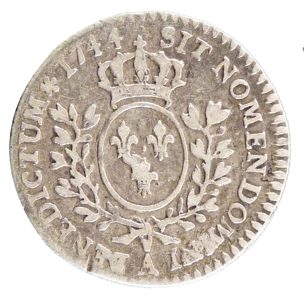 Francia, Louis XV, 1/20 Écu au bandeau (6 sols), 6 Sols, 1/20 ECU, 1744, Par...