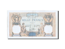 France, 1000 Francs, 1 000 F 1927-1940 ''Cérès et Mercure'', 1940, KM #90c, 1...