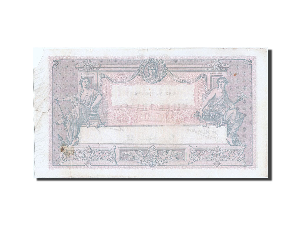 Francia, 1000 Francs, 1 000 F 1889-1926 ''Bleu et Rose'', 1926, KM:67k, MB, F...