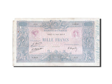 Banconote, Francia, 1000 Francs, 1 000 F 1889-1926 ''Bleu et Rose'', 1926