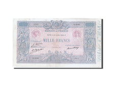 Billete, Francia, 1000 Francs, 1 000 F 1889-1926 ''Bleu et Rose'', 1926