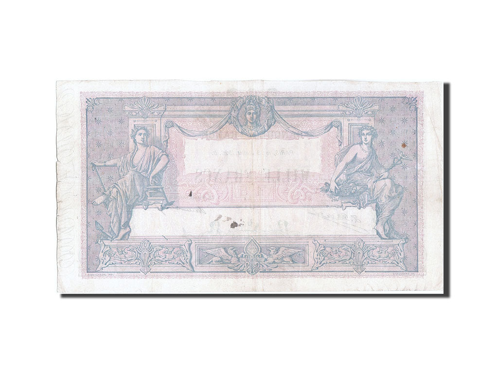 Billete, Francia, 1000 Francs, 1 000 F 1889-1926 ''Bleu et Rose'', 1926