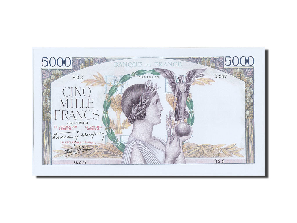5000 Francs type Victoire