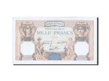 Banknote, France, 1000 Francs, 1 000 F 1927-1940 ''Cérès et Mercure'', 1939