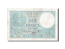 Banconote, Francia, 10 Francs, 10 F 1916-1942 ''Minerve'', 1940, 1940-11-21, MB
