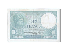 Banknote, France, 10 Francs, 10 F 1916-1942 ''Minerve'', 1940, 1940-09-26