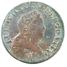 FRANCE, Demi sol au buste enfantin, 1/2 Sol, 1720, Reims, VF(30-35), Copper,...