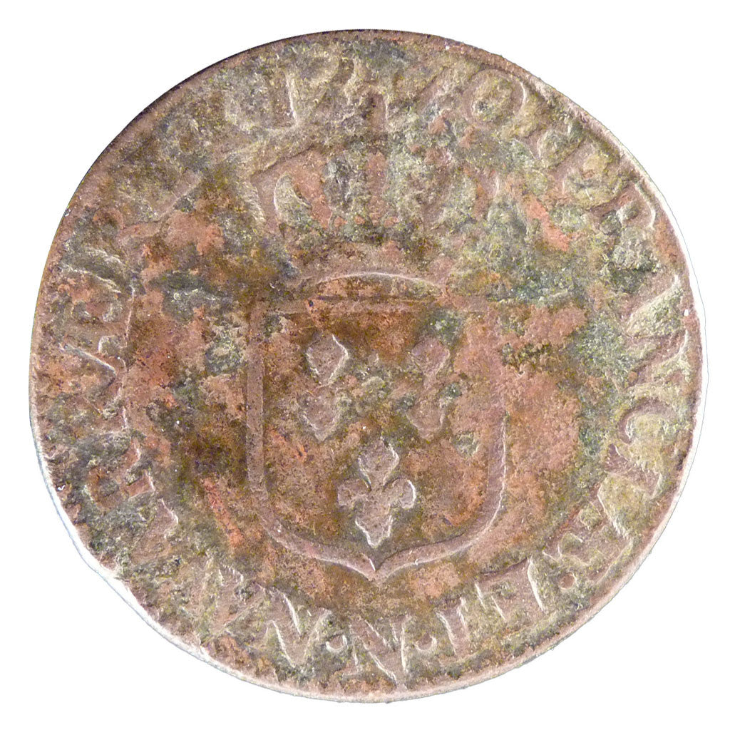 Francia, Louis XV, Demi sol à la vieille tête, 1/2 Sol, 1770, Montpellier,...