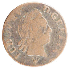 FRANCE, Liard à la vieille tête, Liard, 1770, Reims, VF(20-25), Copper, Gadoury 