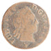 FRANCE, Liard à la vieille tête, Liard, 1770, Reims, VF(20-25), Copper, Gadoury 
