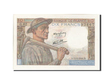 Billete, Francia, 10 Francs, 10 F 1941-1949 ''Mineur'', 1944, 1944-01-13, SC