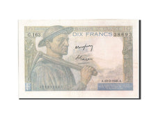Banconote, Francia, 10 Francs, 10 F 1941-1949 ''Mineur'', 1949, 1949-03-10, SPL