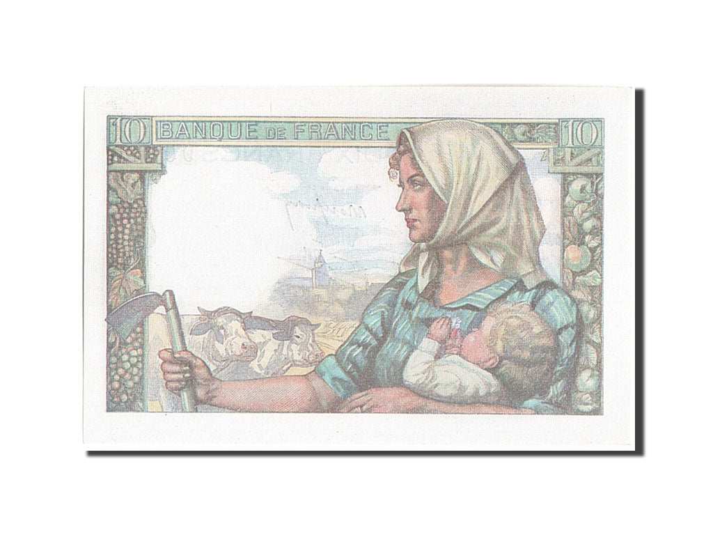 FRANCE, 10 Francs, 10 F 1941-1949 ''Mineur'', Undated (1942), KM:99b, 1942-11...