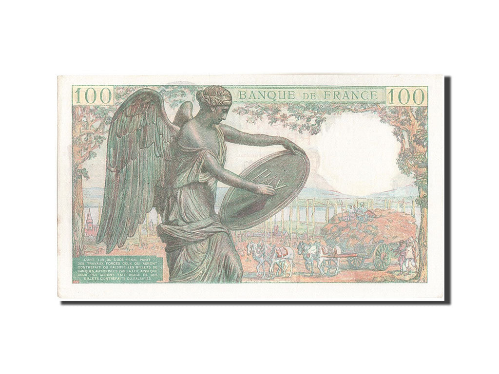FRANCE, 100 Francs, 100 F 1942-1944 ''Descartes'', 1942, KM:101a, 1942-05-15,...