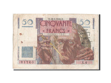 FRANCE, 50 Francs, 50 F 1946-1951 ''Le Verrier'', 1946, KM:127a, 1946-03-28,...