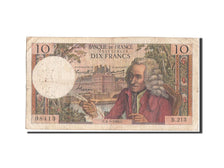 Banknote, France, 10 Francs, 10 F 1963-1973 ''Voltaire'', 1966, 1966-01-06