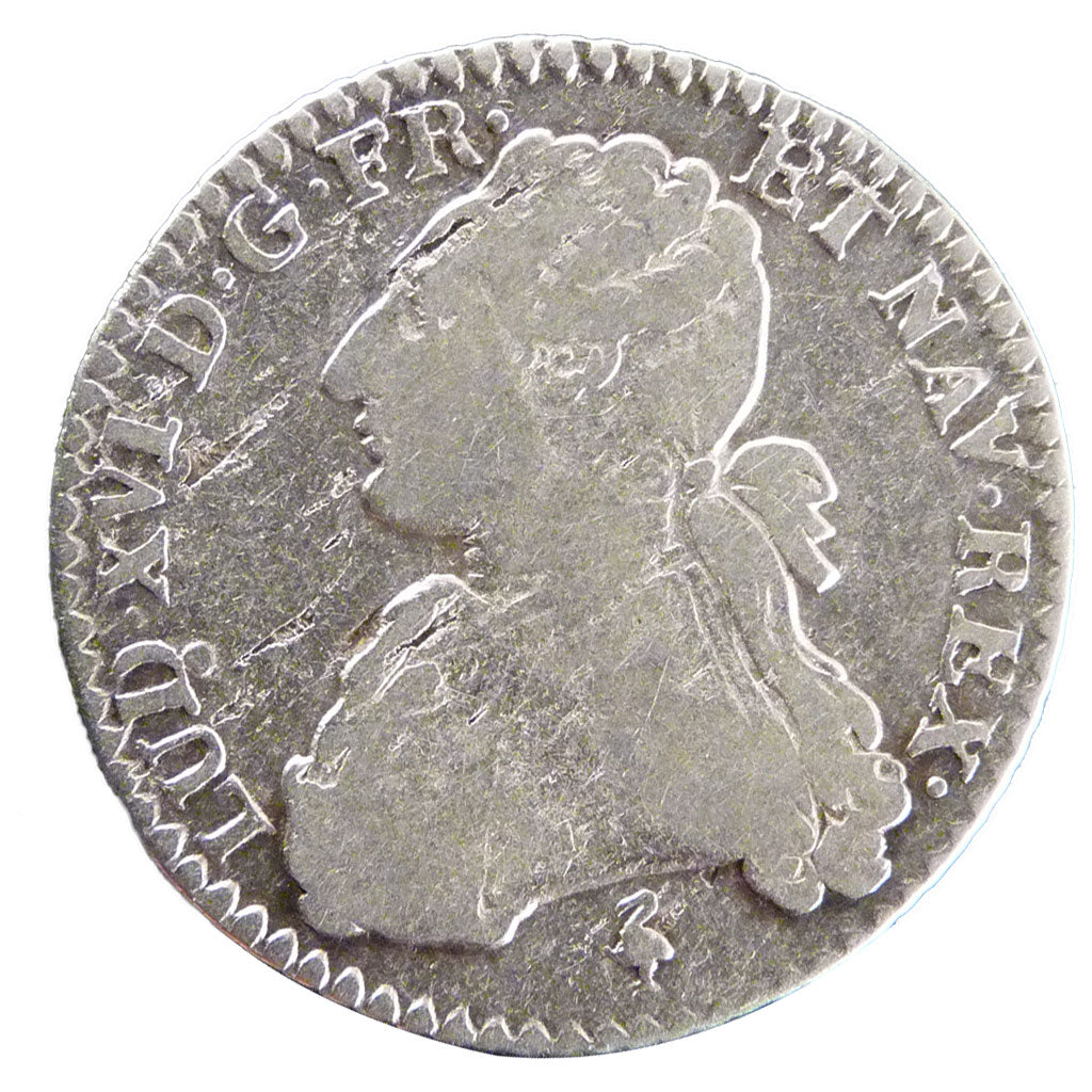 LOUIS XVI, 1/10 Écu aux Branches d'Olivier