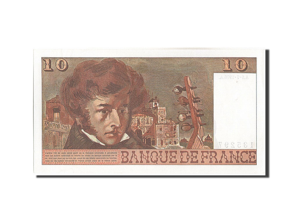 FRANCE, 10 Francs, 10 F 1972-1978 ''Berlioz'', 1976, KM:150c, 1976-07-01, AU(...