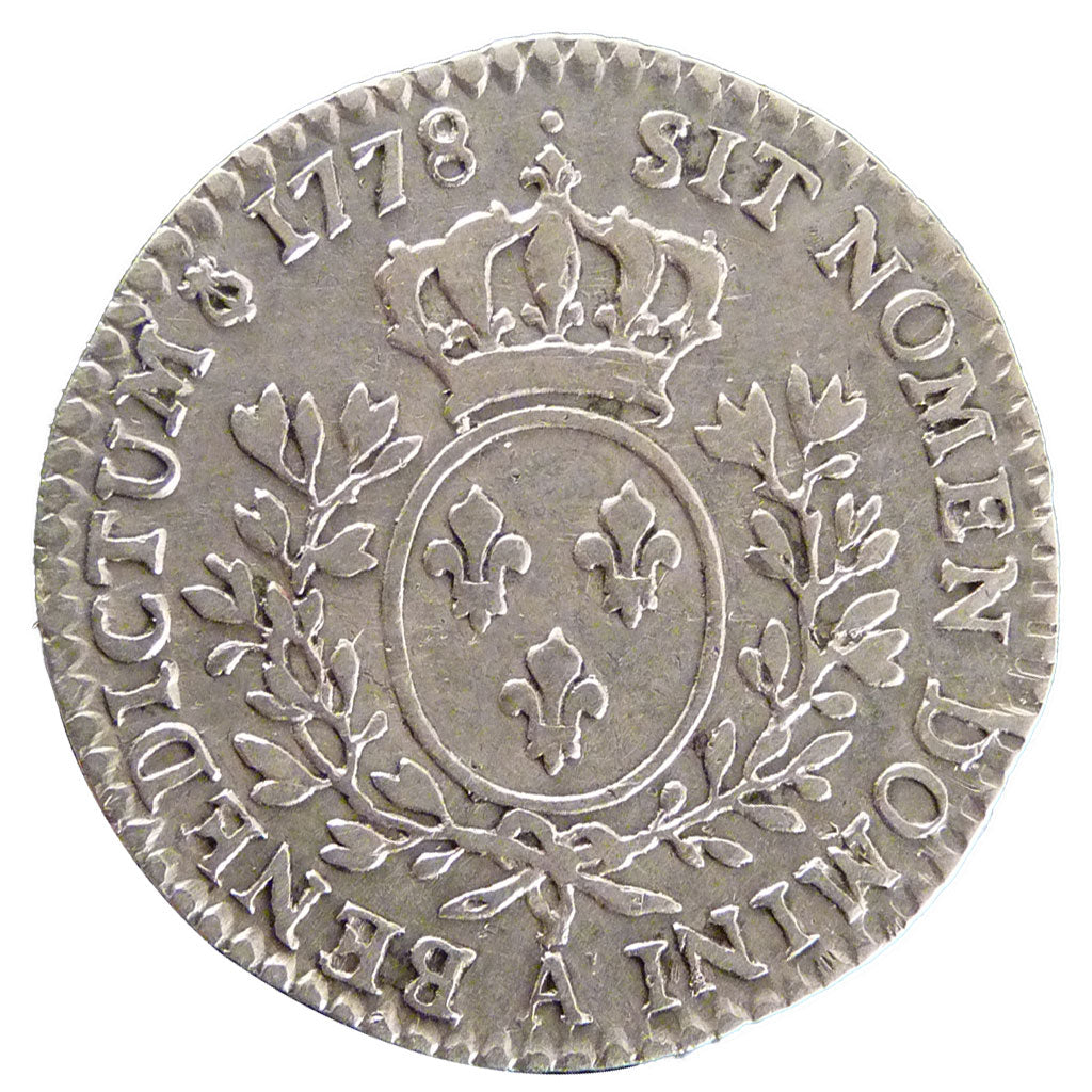 Francia, 1/10 Ecu, 1778, Paris, MB+, Argento, Gadoury:353