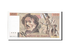 FRANCE, 100 Francs, 100 F 1978-1995 ''Delacroix'', 1989, KM:154d, 1989, SUP+,...
