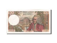 Biljet, Frankrijk, 10 Francs, 10 F 1963-1973 ''Voltaire'', 1967, 1967-09-07