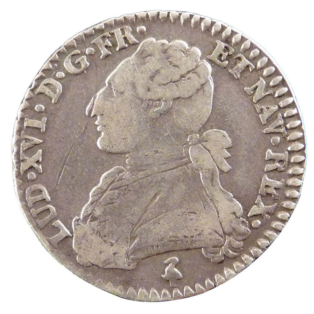LOUIS XVI, 1/10 Écu aux Branches d'Olivier