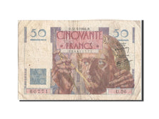 Banconote, Francia, 50 Francs, 50 F 1946-1951 ''Le Verrier'', 1946, 1946-05-31