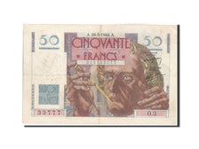 France, 50 Francs, 50 F 1946-1951 ''Le Verrier'', 1946, KM:127a, 1946-03-28,...