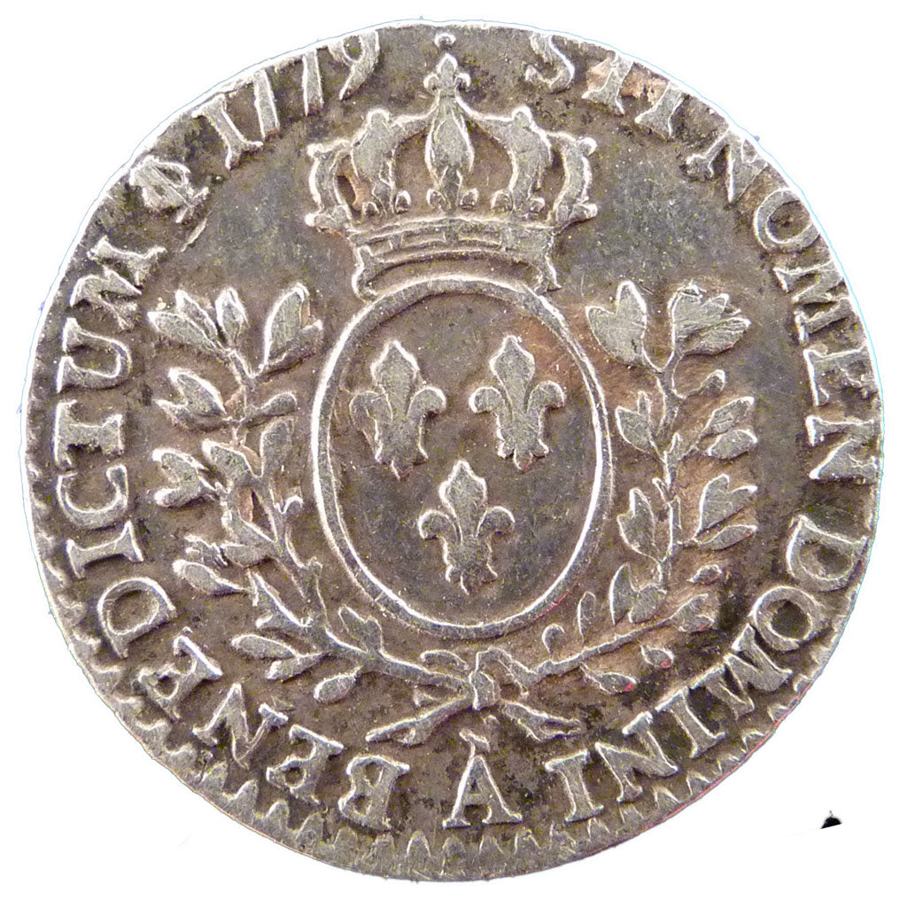 FRANCE, 1/20 Écu à la vieille tête (6 sols), 1/20 Ecu, 1779, Paris, EF(40-45), S