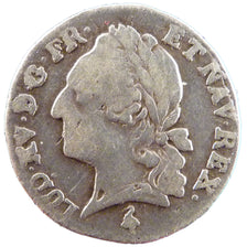 LOUIS XVI, 1/20 Écu à la Vieille Tête Louis XV Frappe Posthume