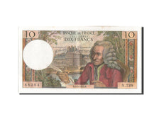 Biljet, Frankrijk, 10 Francs, 10 F 1963-1973 ''Voltaire'', 1972, 1972-02-03