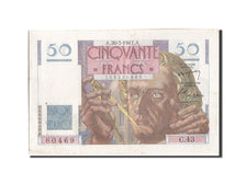 Francia, 50 Francs, 50 F 1946-1951 ''Le Verrier'', 1947, KM:127b, 1947-03-20,...