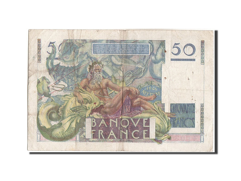 Billet, France, 50 Francs, 50 F 1946-1951 ''Le Verrier'', 1946, 1946-05-31, TB