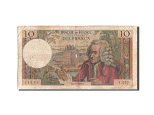 Banknote, France, 10 Francs, 10 F 1963-1973 ''Voltaire'', 1966, 1966-03-03