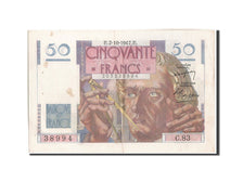 France, 50 Francs, 50 F 1946-1951 ''Le Verrier'', 1947, KM:127b, 1947-10-02,...