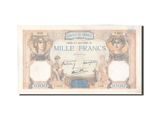 Banknote, France, 1000 Francs, 1 000 F 1927-1940 ''Cérès et Mercure'', 1940