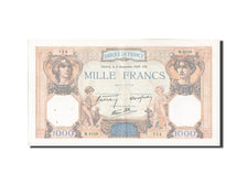 Banknot, Francja, 1000 Francs, Cérès et Mercure, 1939, 1939-11-02, EF(40-45)