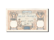 France, 1000 Francs, 1 000 F 1927-1940 ''Cérès et Mercure'', 1938, KM:90c,...