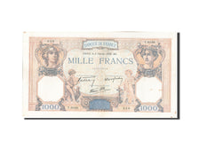 Billete, Francia, 1000 Francs, 1 000 F 1927-1940 ''Cérès et Mercure'', 1939