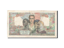 France, 5000 Francs, 5 000 F 1942-1947 ''Empire Français'', 1945, KM:103c, 1...