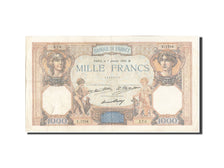Banknot, Francja, 1000 Francs, Cérès et Mercure, 1932, 1932-01-07, VF(20-25)