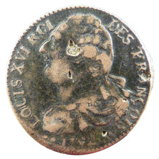 Monnaie, France, 2 sols françois, 2 Sols, 1792, Metz, TTB, Bronze, Gadoury:25