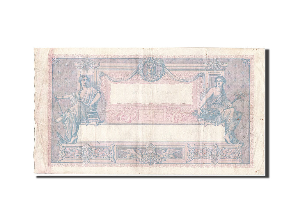 Banknote, France, 1000 Francs, 1 000 F 1889-1926 ''Bleu et Rose'', 1916