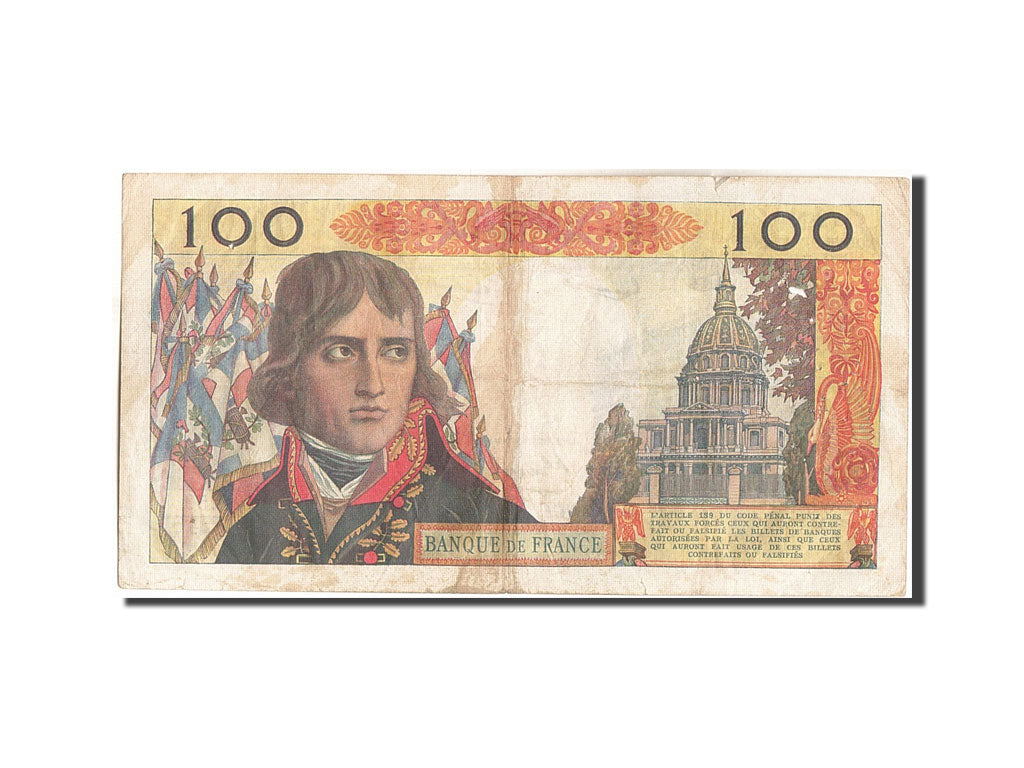 France, 100 Nouveaux Francs, 100 NF 1959-1964 ''Bonaparte'', 1960, KM:144a, 1...