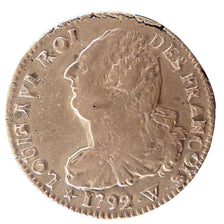 FRANCE, 2 sols françois, 2 Sols, 1792, Lille, KM #603.16, VF(30-35), Bronze, G..