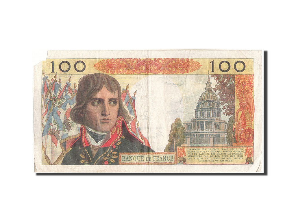 France, 100 Nouveaux Francs, 100 NF 1959-1964 ''Bonaparte'', 1962, KM:144a, 1...
