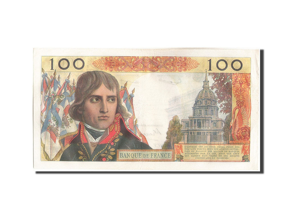 Frankreich, 100 Nouveaux Francs, 100 NF 1959-1964 ''Bonaparte'', 1961, KM:144...