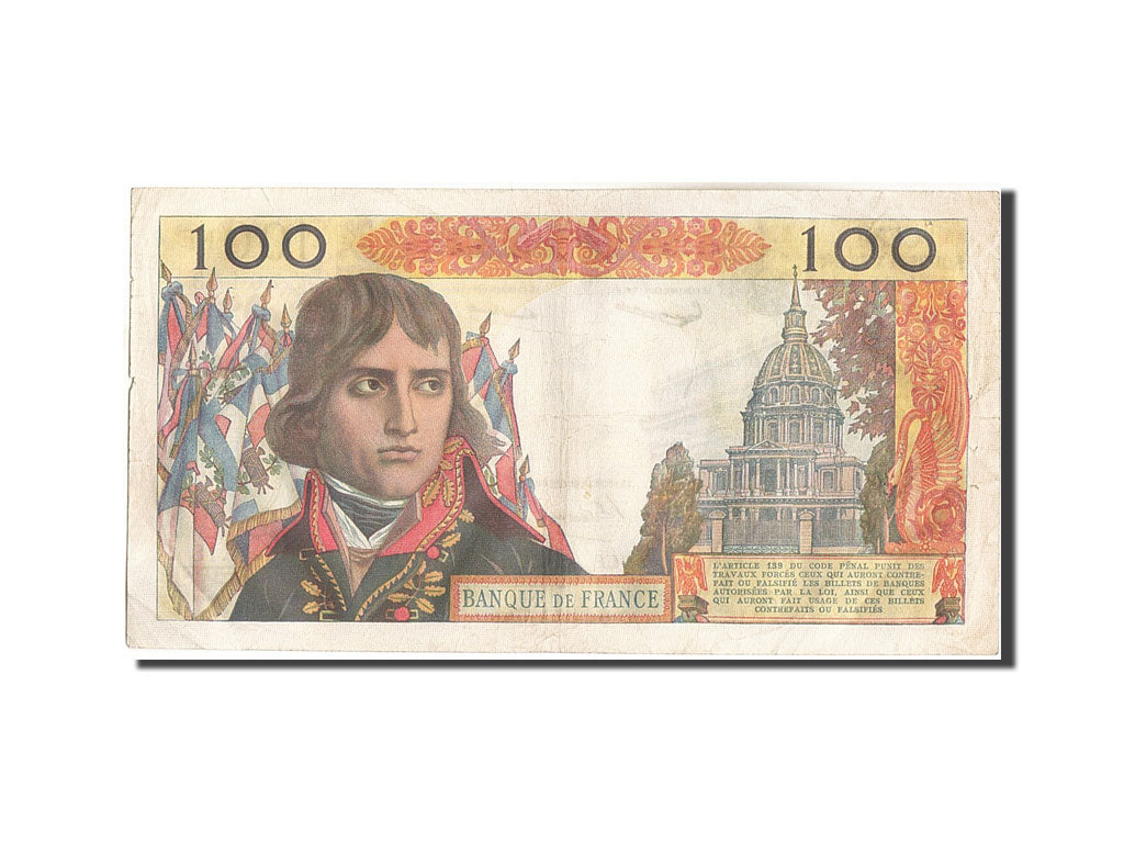 France, 100 Nouveaux Francs, 100 NF 1959-1964 ''Bonaparte'', 1959, KM:144a, 1...