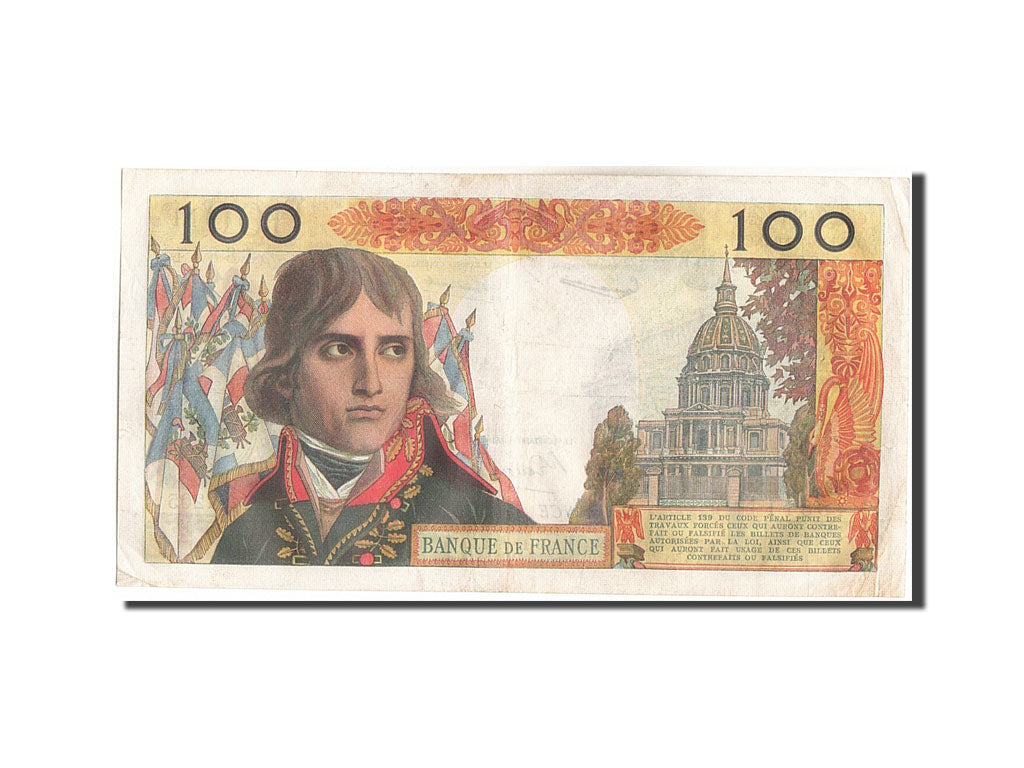 Frankreich, 100 Nouveaux Francs, 100 NF 1959-1964 ''Bonaparte'', 1962, KM:144...