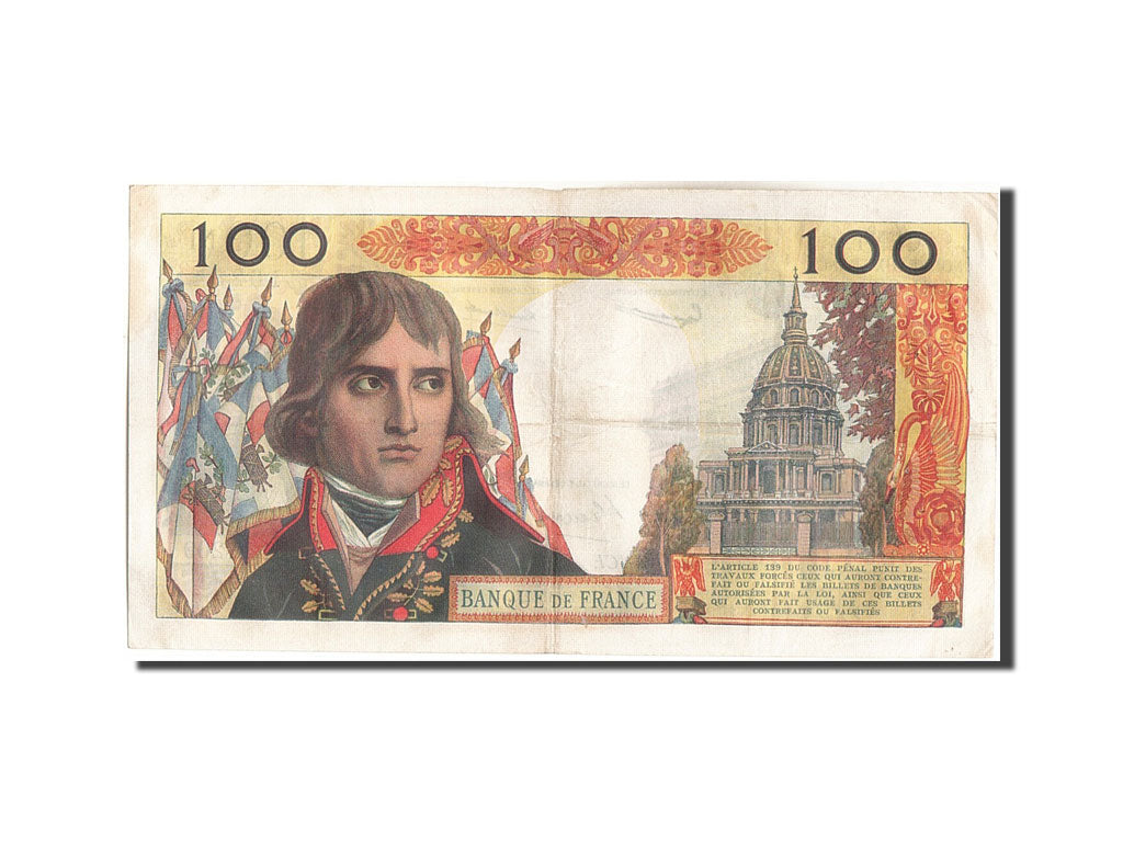 France, 100 Nouveaux Francs, 100 NF 1959-1964 ''Bonaparte'', 1962, KM:144a, 1...